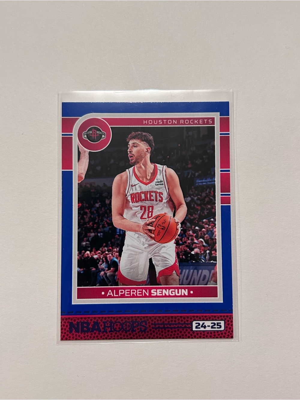 Alperen Sengun Houston Rockets NBA Hoops Card - Red & White